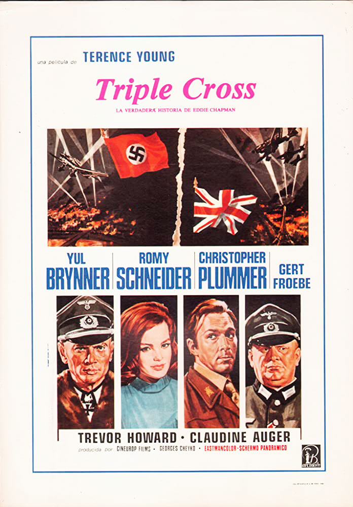 Plakatmotiv (UK): Triple Cross &ndash; Spion zwischen zwei Fronten (1966)