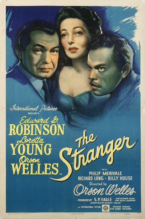 Plakatmotiv (US): The Stranger &ndash; Die Spur des Fremden (1946)