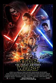 Kinoplakat (US): Star Wars, Epidsode VII - The Force awakens Kinoplakat (US): Star Wars, Epidsode VII - The Force awakens