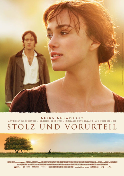Plakatmotiv: Stolz und Vorurteil (2005) Plakatmotiv: Stolz und Vorurteil (2005)