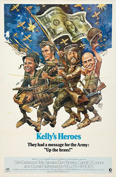 Plakatmotiv (US): Kelly's Heroes &ndash; Sto&szlig;trupp Gold (1970)