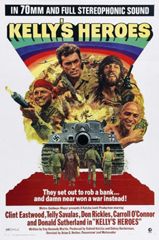 Plakatmotiv (US): Kelly's Heroes &ndash; Sto&szlig;trupp Gold (1970)
