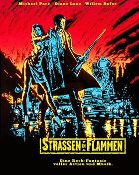 Urspr&uuml;nglicher Plakatentwurf f&uuml;r &bdquo;Streets of Fire&ldquo;