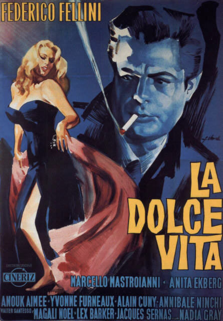 Plakatmotiv (I.): La dolce vita &ndash; Das s&uuml;&szlig;e Leben (1960)