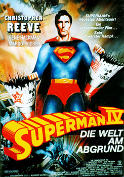Plakatmotiv: Superman IV &ndash; Die Welt am Abgrund (1987)