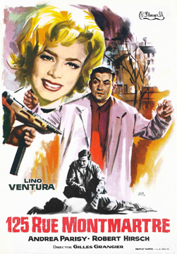 Plakatmotiv (Fr.): 125 Rue Montmartre (1959)