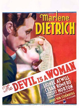 Plakatmotiv (US): The Devil is a Woman – Der Teufel ist eine Frau (1935)