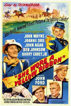 Plakatmotiv (US): She Wore a Yellow Ribbon &ndash; Der Teufelshauptmann (1949)
