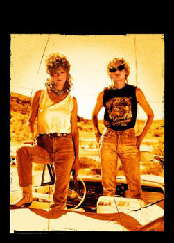 Artwork zum US-Plakat von Thelma & Louise