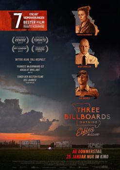 Plakatmotiv: Three Billboards Outside Ebbing, Missouri (2017)
