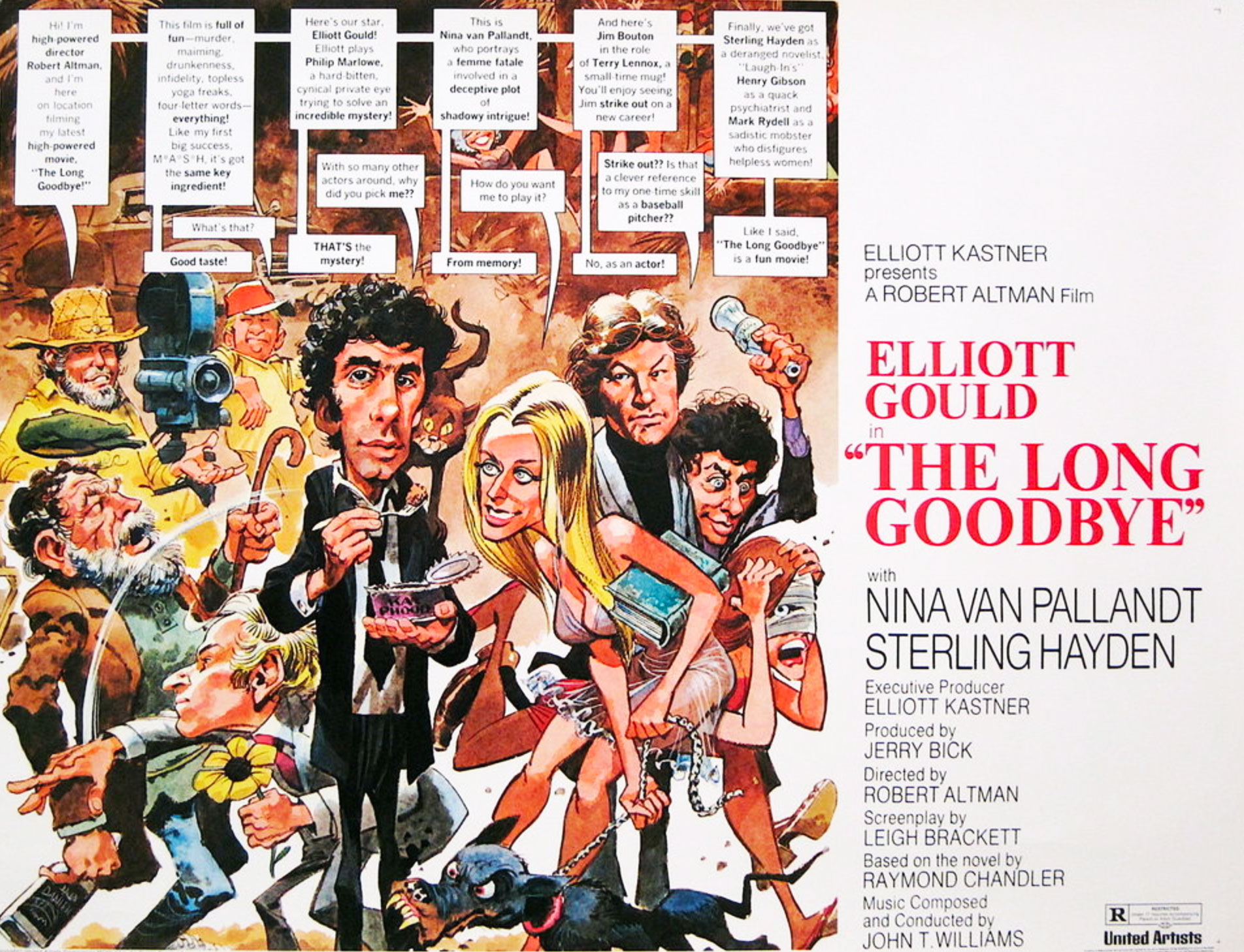 Plakatmotiv (US): The Long Goodbye &ndash; Der Tod kennt keine Wiederkehr (1973)