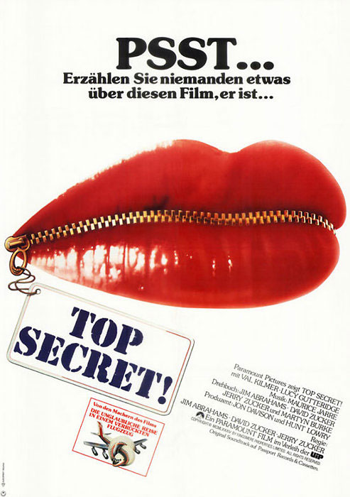 Plakatmotiv: Top Secret (1984)