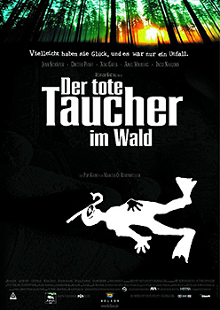Kinoplakat: Der tote Taucher im Wald