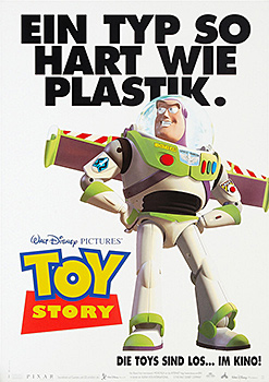 Teaserplakat: Toy Story - Motiv Buzz Lightyear (1995) Teaserplakat: Toy Story - Motiv Buzz Lightyear (1995)