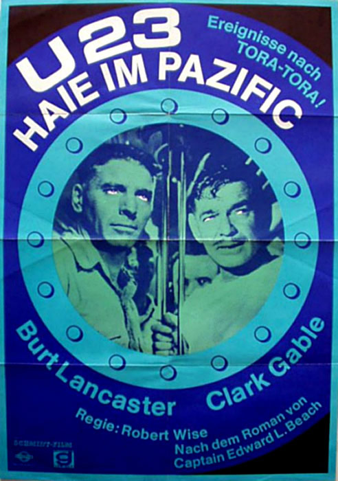 Plakatmotiv: U 23 &ndash; T&ouml;dliche Tiefen (1958)