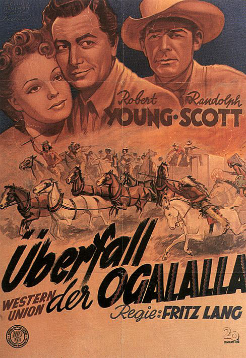 Plakatmotiv: Überfall der Ogalalla (1941) Plakatmotiv: Überfall der Ogalalla (1941)