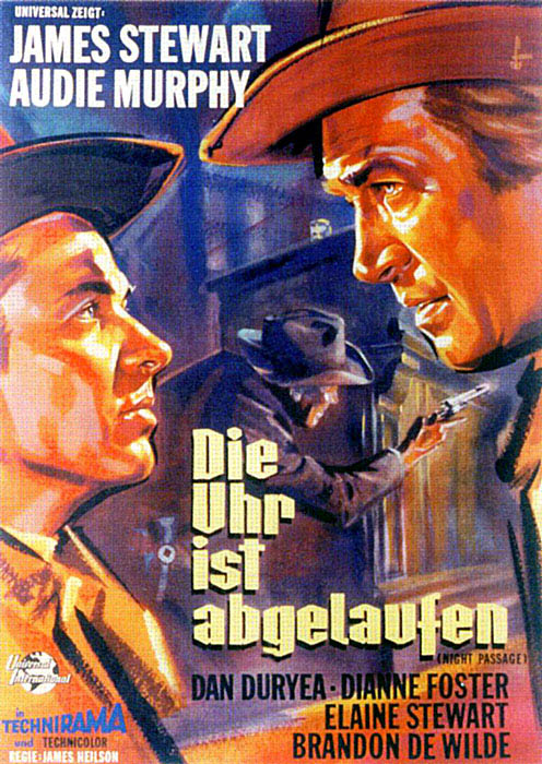 Plakatmotiv: Die Uhr ist abgelaufen (1957) Plakatmotiv: Die Uhr ist abgelaufen (1957)