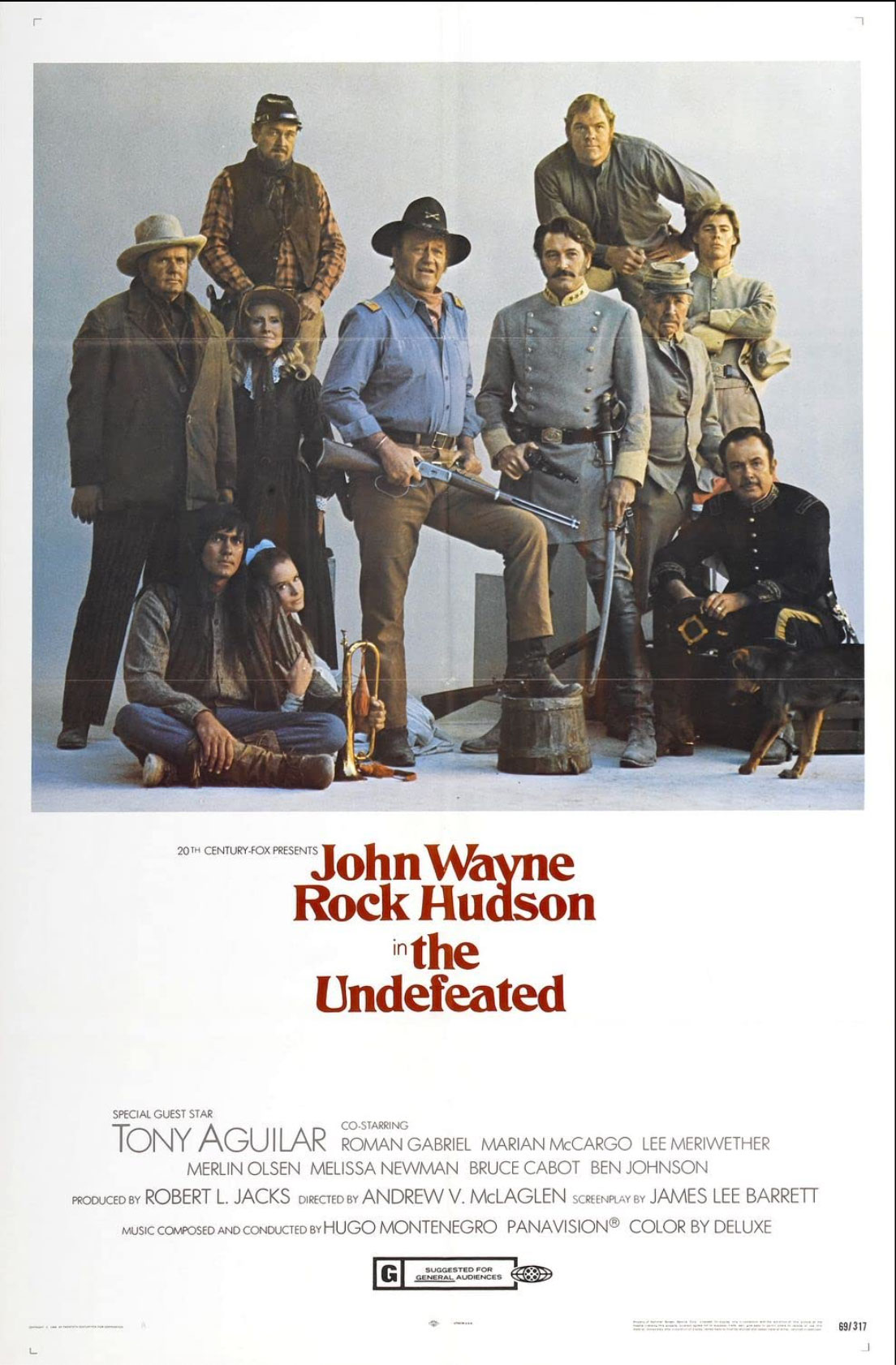 Plakatmotiv (US): The Undefeated (1969)
