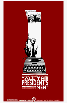 Kinoplakat (US): All the President's Men &ndash; Die Unbestechlichen (1976)