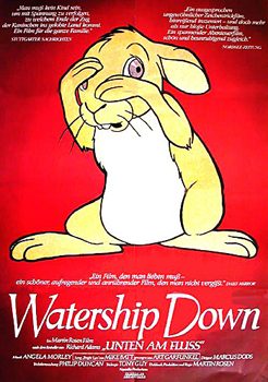 Kinoplakat: Unten am Fluss &ndash; Watership Down