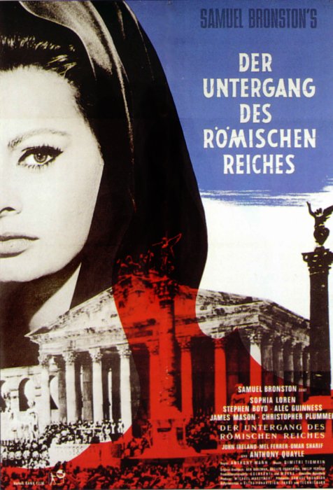 Plakatmotiv: Der Untergang des R&ouml;mischen Reiches (1964)