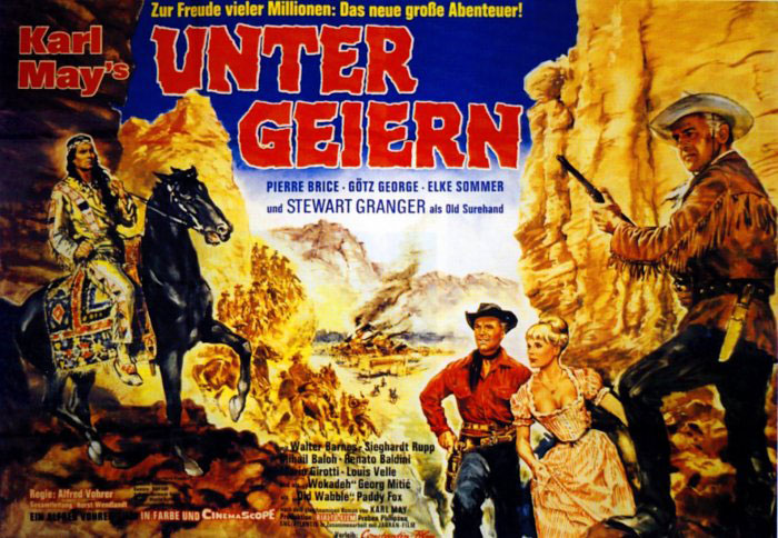 Plakatmotiv: Unter Geiern (1964) Plakatmotiv: Unter Geiern (1964)
