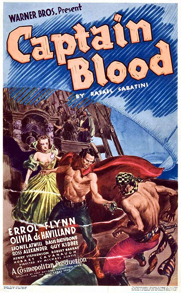 Plakatmotiv (US): Captain Blood &ndash; Unter Piratenflagge (1935)