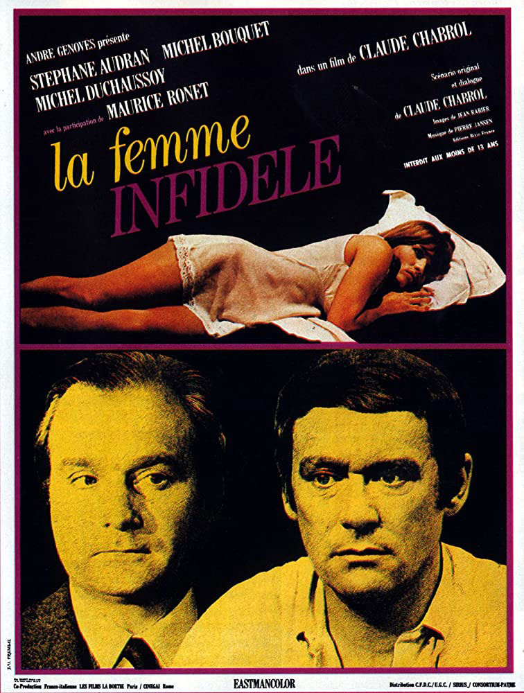 Plakatmotiv (Fr.): La Femme infid&egrave;le &ndash; Die untreue Frau (1969)