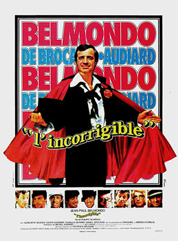 Plakatmotiv (Fr.): L&rsquo;Incorrigible &ndash; Der Unverbesserliche (1975)