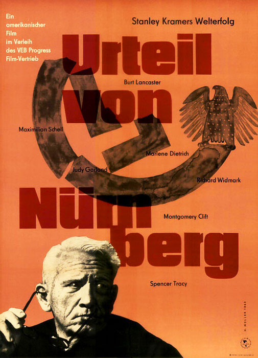 Plakatmotiv (DDR): Urteil von N&uuml;rnberg (1961)