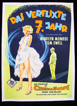 Plakatmotiv: Das verflixte 7. Jahr (1955)