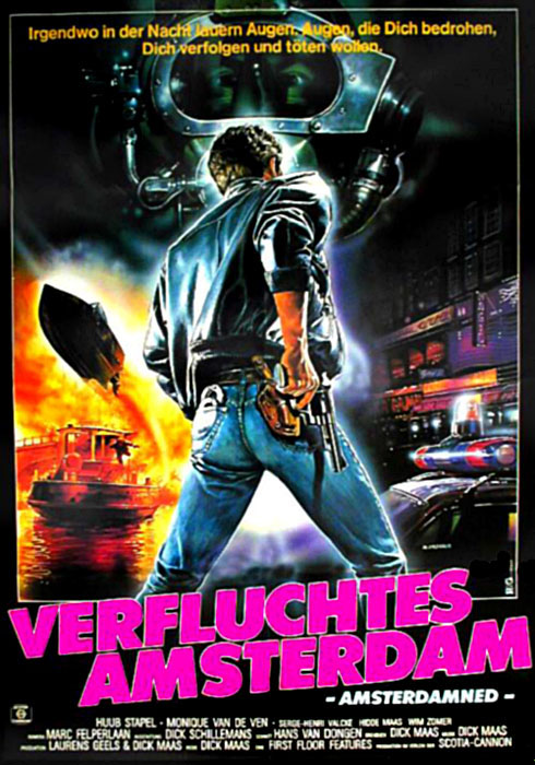 Plakatmotiv: Verfluchtes Amsterdam (1988)