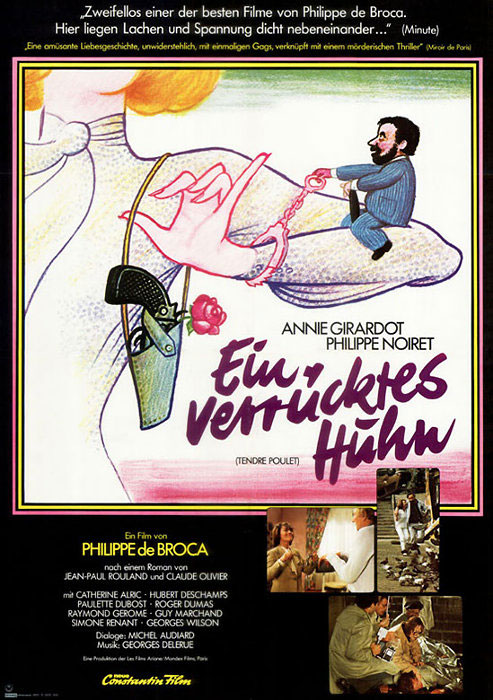 Plakatmotiv: Ein verr&uuml;cktes Huhn (1977)