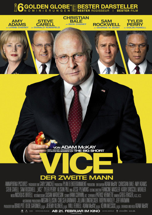 Plakatmotiv: Vice &ndash; Der zweite Mann (2018)