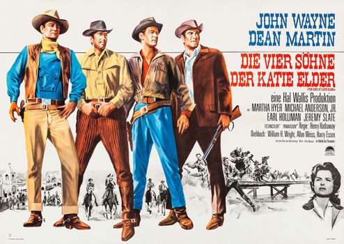 Plakatmotiv: Die vier S&ouml;hne der Katie Elder (1965)