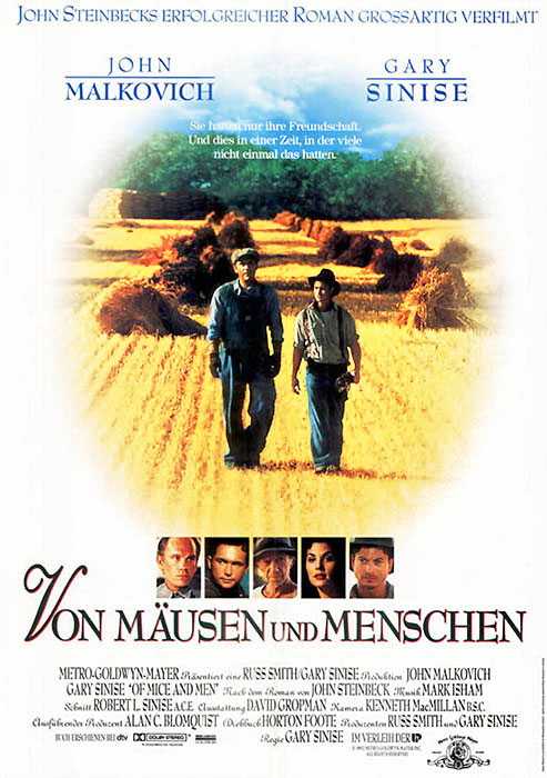 Plakatmotiv: Von Mäusen und Menschen (1992) Plakatmotiv: Von Mäusen und Menschen (1992)