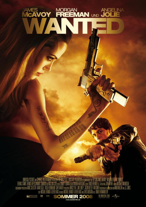 Plakatmotiv: Wanted (2008) Plakatmotiv: Wanted (2008)