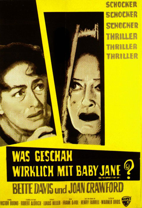 Plakatmotiv: Was geschah wirklich mit Baby Jane? (1962) Plakatmotiv: Was geschah wirklich mit Baby Jane? (1962)
