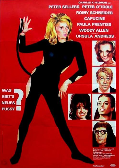 Plakatmotiv: Was gibt's Neues, Pussy? (1965) Plakatmotiv: Was gibt's Neues, Pussy? (1965)