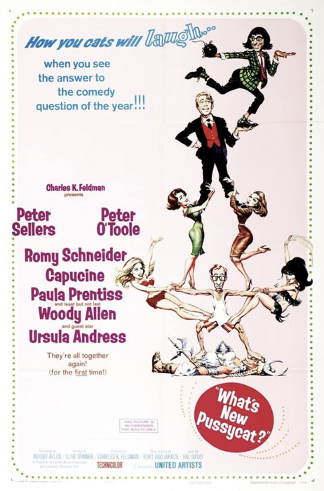 Plakatmotiv (US): What's new, Pussycat? (1965)