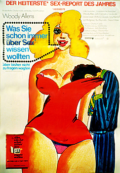 Kinoplakat: Was Sie schon immer &uuml;ber Sex wissen wollten, aber bisher nicht zu fragen wagten