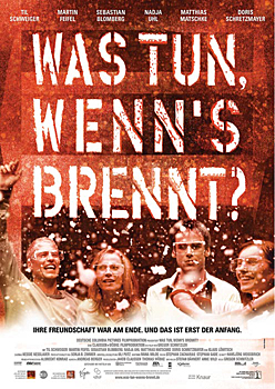 Kinoplakat: Was tun wenn&rsquo;s brennt