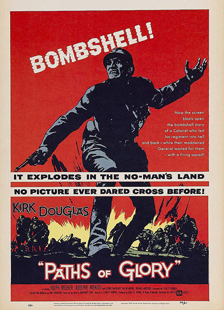 Plakatmotiv (US): Wege zum Ruhm (1957)