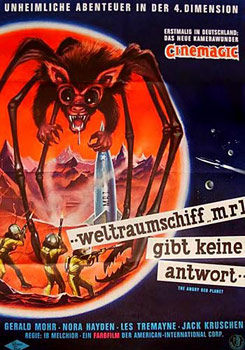 Plakatmotiv: Weltraumschiff MR-1 gibt keine Antwort (1959)