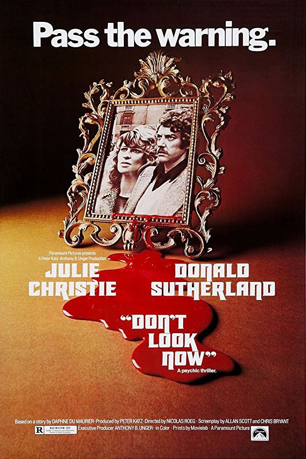 Plakatmotiv (UK): Don't look now &ndash; Wenn die Gondeln Trauer tragen (1973)