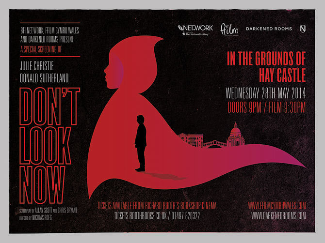 Plakatmotiv (UK): Don't look now &ndash; Wenn die Gondeln Trauer tragen (1973)