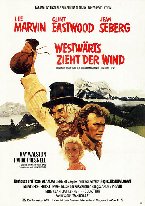 Plakatmotiv: Westw&auml;rts zieht der Wind (1969)