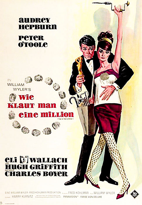 Plakatmotiv: Wie klaut man eine Million? (1966) Plakatmotiv: Wie klaut man eine Million? (1966)