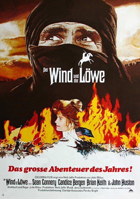 Plakatmotiv: Der Wind und der L&ouml;we (1975)