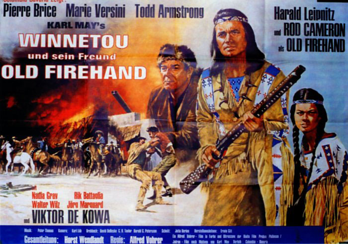 Plakatmotiv: Winnetou und sein Freund Old Firehand (1966)